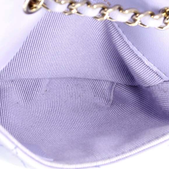 Bow Strap Classic Flap Clutch With #202091C19B - Picture 5 of 6